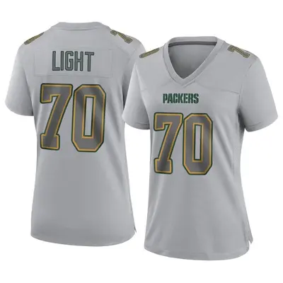 Women's Game Alex Light Green Bay Packers Gray Atmosphere Fashion Jersey