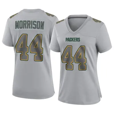 Women's Game Antonio Morrison Green Bay Packers Gray Atmosphere Fashion Jersey