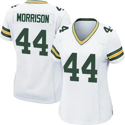 Women's Game Antonio Morrison Green Bay Packers White Jersey