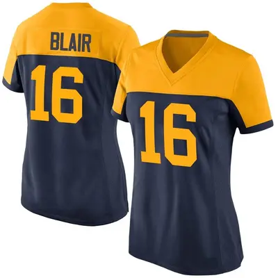 Women's Game Chris Blair Green Bay Packers Navy Alternate Jersey