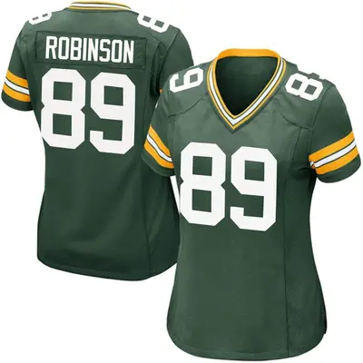 Women's Game Dave Robinson Green Bay Packers Green Team Color Jersey
