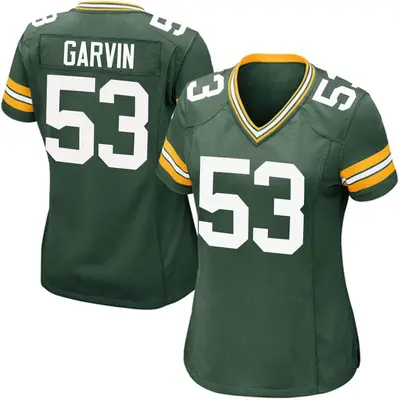 Women's Game Jonathan Garvin Green Bay Packers Green Team Color Jersey