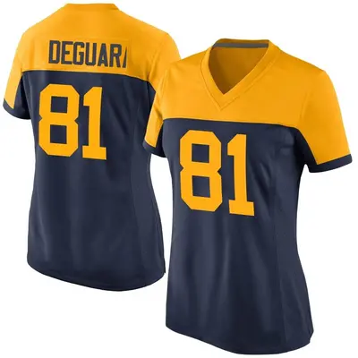 Women's Game Josiah Deguara Green Bay Packers Navy Alternate Jersey