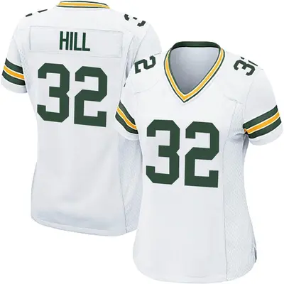 Women's Game Kylin Hill Green Bay Packers White Jersey