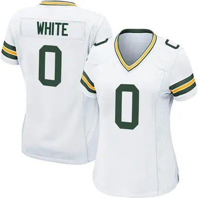 Women's Game Parker White Green Bay Packers White Jersey