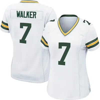 Women's Game Quay Walker Green Bay Packers White Jersey