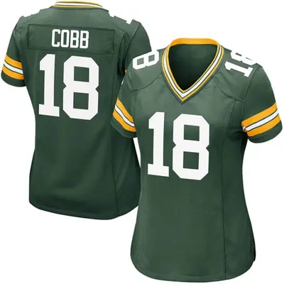 Women's Game Randall Cobb Green Bay Packers Green Team Color Jersey