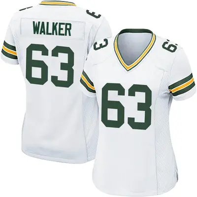 Women's Game Rasheed Walker Green Bay Packers White Jersey