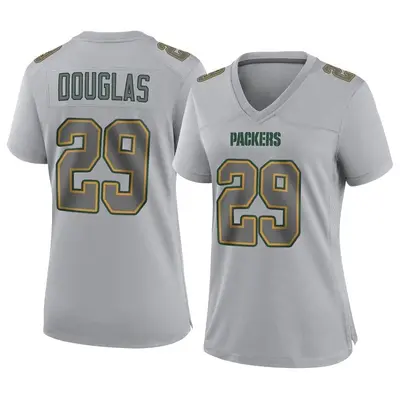 Women's Game Rasul Douglas Green Bay Packers Gray Atmosphere Fashion Jersey