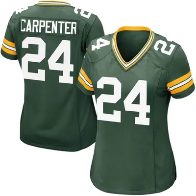 Women's Game Tariq Carpenter Green Bay Packers Green Team Color Jersey
