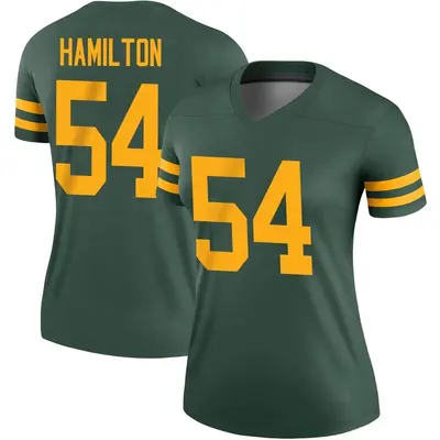 Women's Legend LaDarius Hamilton Green Bay Packers Green Alternate Jersey