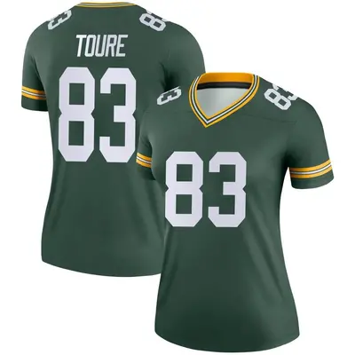 Women's Legend Samori Toure Green Bay Packers Green Jersey