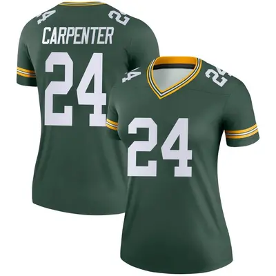 Women's Legend Tariq Carpenter Green Bay Packers Green Jersey