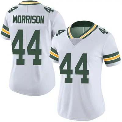 Women's Limited Antonio Morrison Green Bay Packers White Vapor Untouchable Jersey