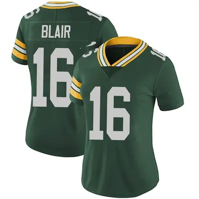 Women's Limited Chris Blair Green Bay Packers Green Team Color Vapor Untouchable Jersey