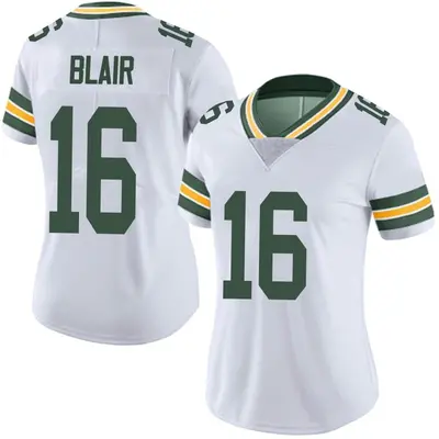 Women's Limited Chris Blair Green Bay Packers White Vapor Untouchable Jersey