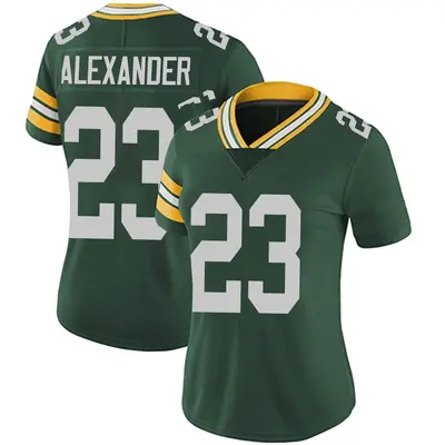 Women's Limited Jaire Alexander Green Bay Packers Green Team Color Vapor Untouchable Jersey