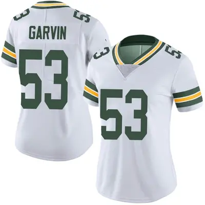 Women's Limited Jonathan Garvin Green Bay Packers White Vapor Untouchable Jersey