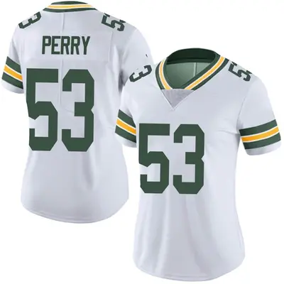 Women's Limited Nick Perry Green Bay Packers White Vapor Untouchable Jersey