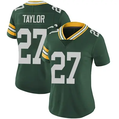 Women's Limited Patrick Taylor Green Bay Packers Green Team Color Vapor Untouchable Jersey