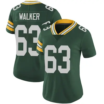 Women's Limited Rasheed Walker Green Bay Packers Green Team Color Vapor Untouchable Jersey