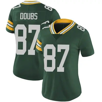 Women's Limited Romeo Doubs Green Bay Packers Green Team Color Vapor Untouchable Jersey
