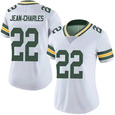 Women's Limited Shemar Jean-Charles Green Bay Packers White Vapor Untouchable Jersey