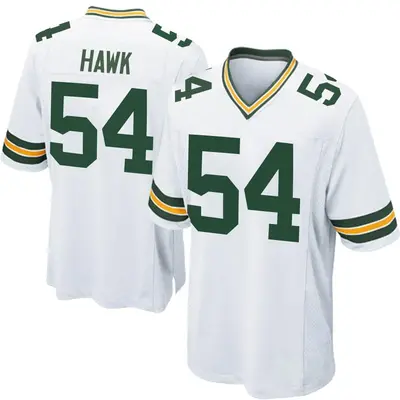 Youth Game A.J. Hawk Green Bay Packers White Jersey