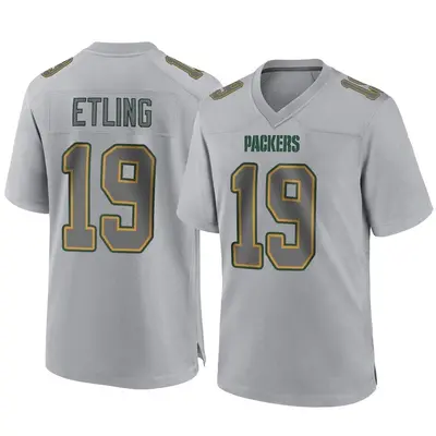 Youth Game Danny Etling Green Bay Packers Gray Atmosphere Fashion Jersey