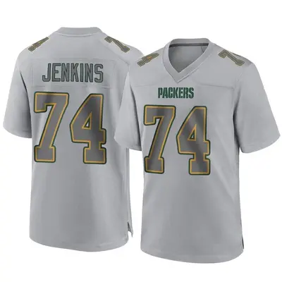 Youth Game Elgton Jenkins Green Bay Packers Gray Atmosphere Fashion Jersey