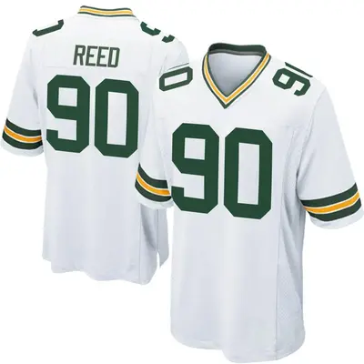 Youth Game Jarran Reed Green Bay Packers White Jersey