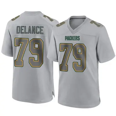 Youth Game Jean Delance Green Bay Packers Gray Atmosphere Fashion Jersey