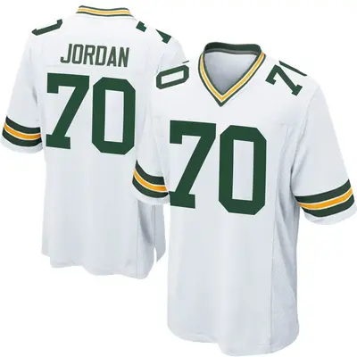 Youth Game Michael Jordan Green Bay Packers White Jersey