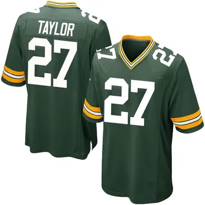 Youth Game Patrick Taylor Green Bay Packers Green Team Color Jersey