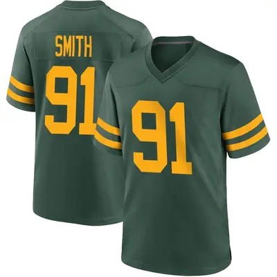 Youth Game Preston Smith Green Bay Packers Green Alternate Jersey