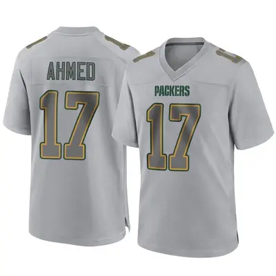 Youth Game Ramiz Ahmed Green Bay Packers Gray Atmosphere Fashion Jersey