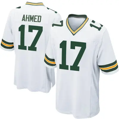 Youth Game Ramiz Ahmed Green Bay Packers White Jersey