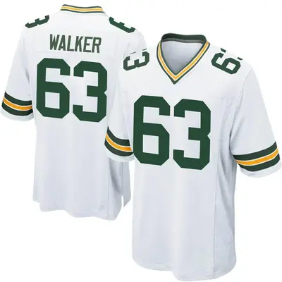 Youth Game Rasheed Walker Green Bay Packers White Jersey