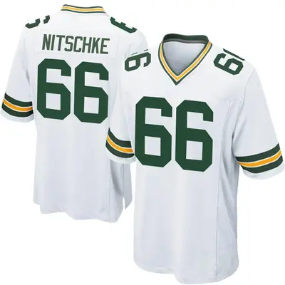 Youth Game Ray Nitschke Green Bay Packers White Jersey
