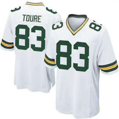 Youth Game Samori Toure Green Bay Packers White Jersey
