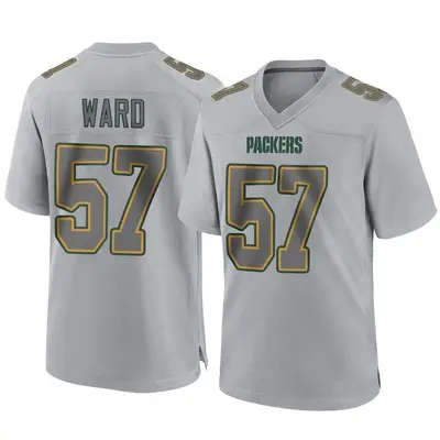 Youth Game Tim Ward Green Bay Packers Gray Atmosphere Fashion Jersey