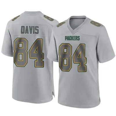 Youth Game Tyler Davis Green Bay Packers Gray Atmosphere Fashion Jersey