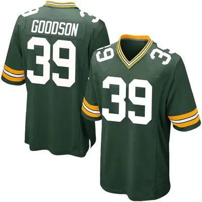 Youth Game Tyler Goodson Green Bay Packers Green Team Color Jersey