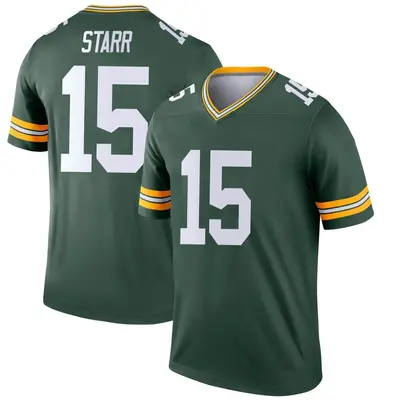 Youth Legend Bart Starr Green Bay Packers Green Jersey