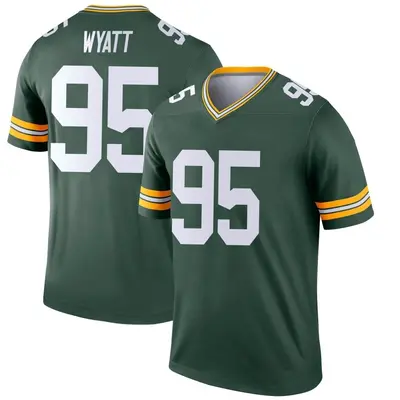 Youth Legend Devonte Wyatt Green Bay Packers Green Jersey