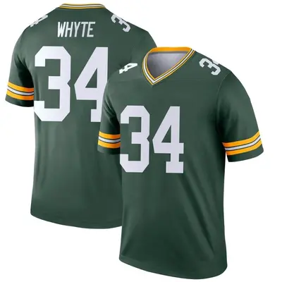 Youth Legend Kerrith Whyte Green Bay Packers Green Jersey