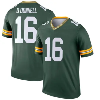 Youth Legend Pat O'Donnell Green Bay Packers Green Jersey