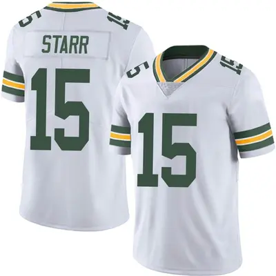 Youth Limited Bart Starr Green Bay Packers White Vapor Untouchable Jersey