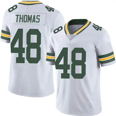 Youth Limited DQ Thomas Green Bay Packers White Vapor Untouchable Jersey