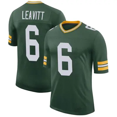 Youth Limited Dallin Leavitt Green Bay Packers Green Classic Jersey
